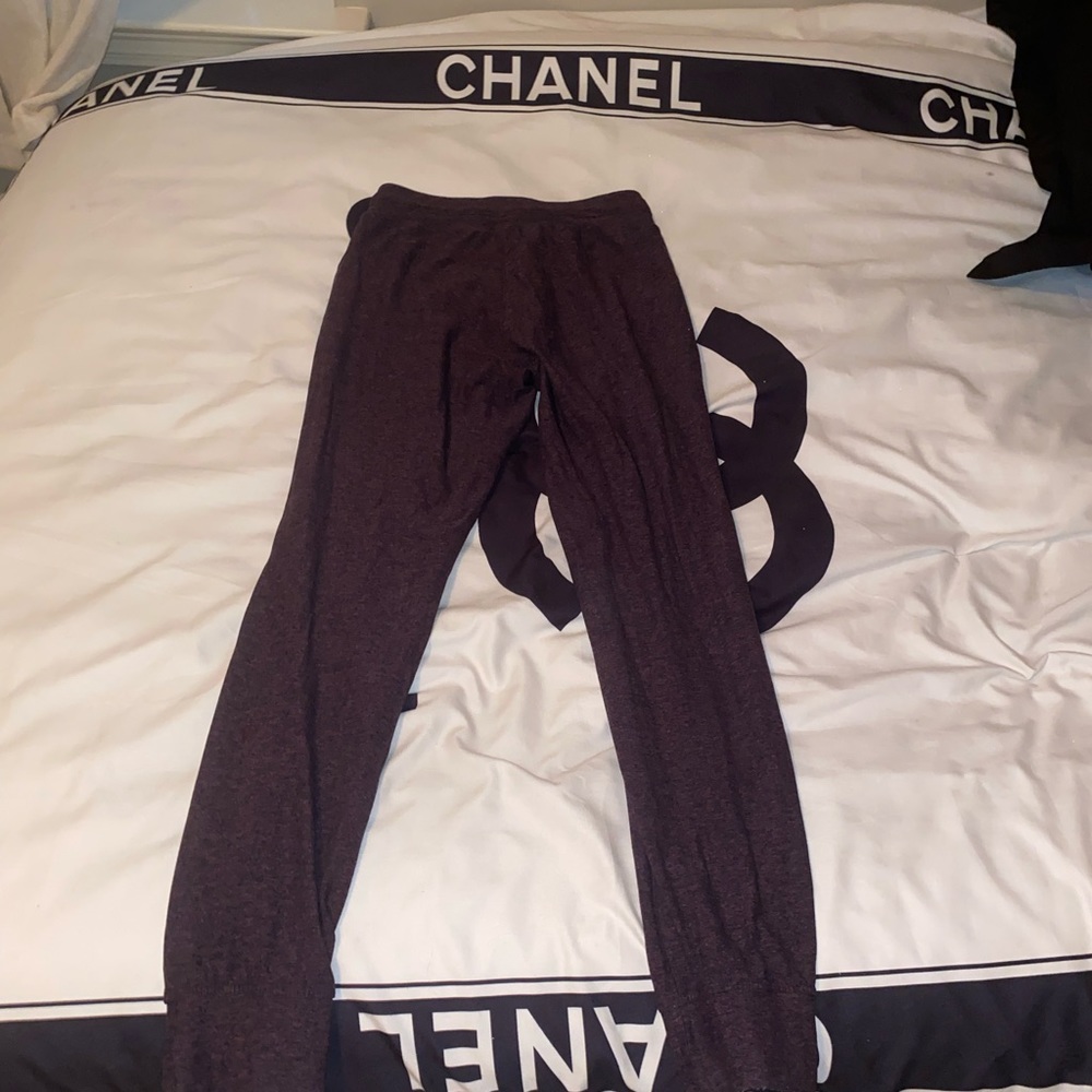 Lululemon joggers.
